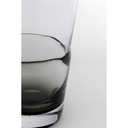 Water Glass Mimi grey (6/set) Kare Design