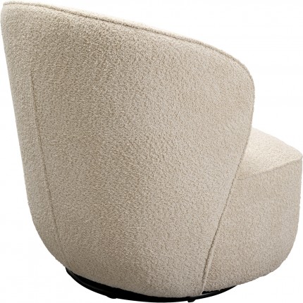 Draaifauteuil Ellie beige Kare Design