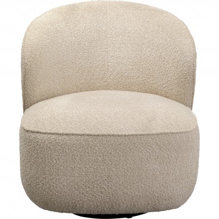 Draaifauteuil Ellie beige Kare Design