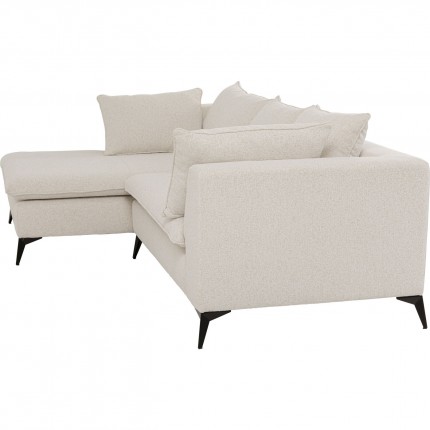 Corner Sofa Jimmy cream left Kare Design