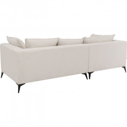 Corner Sofa Jimmy cream left Kare Design