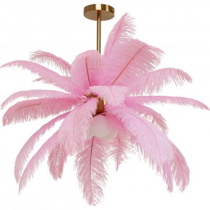 Hanglamp veren roze Kare Design