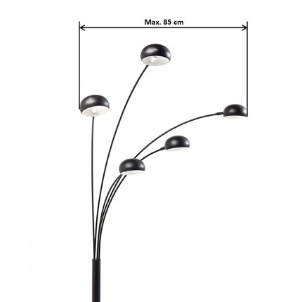 Floor Lamp Five Fingers 201cm chrome Kare Design