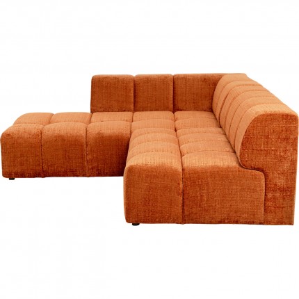 Corner Sofa Belami orange left Kare Design