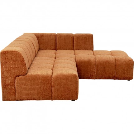 Corner Sofa Belami orange right Kare Design