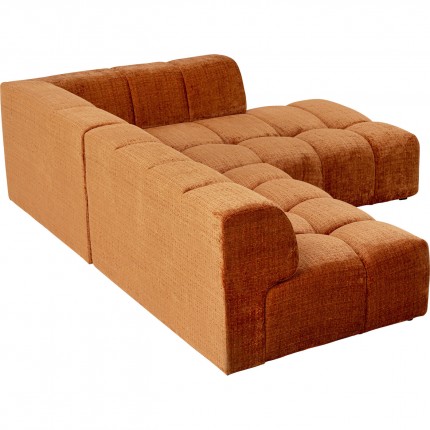 Corner Sofa Belami orange right Kare Design