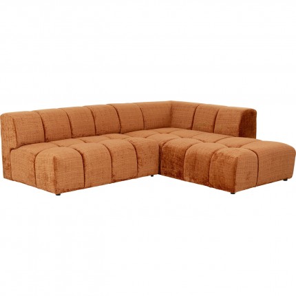 Corner Sofa Belami orange right Kare Design