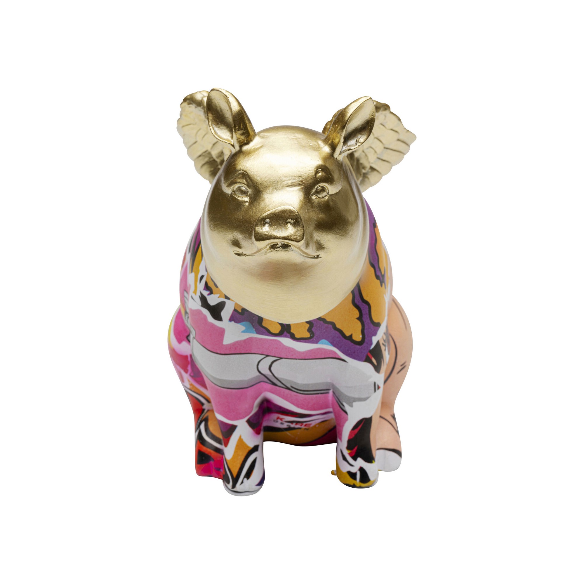 Figurine décorative Graffiti Flying Pig 16cm