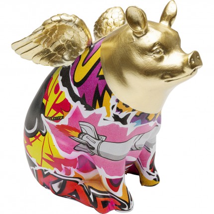 Deco flying pig graffiti Kare Design