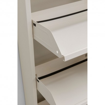 Shoe Container Caruso cream 3+1 drawers Kare Design