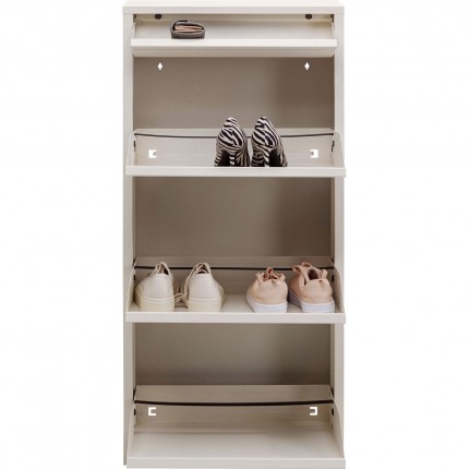 Shoe Container Caruso cream 3+1 drawers Kare Design