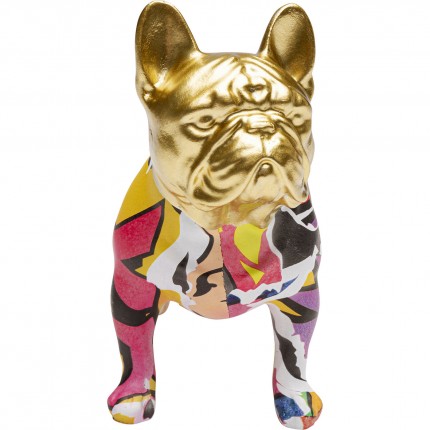 Deco gold bulldog graffiti Kare Design