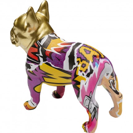 Deco gold bulldog graffiti Kare Design