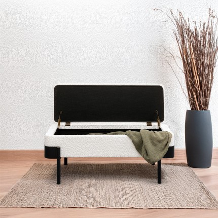 Storage Bench Angelo white Kare Design