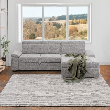 Sofa Bed Serena right grey Kare Design