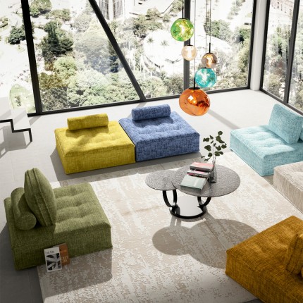 Sofa element Portofino yellow Kare Design