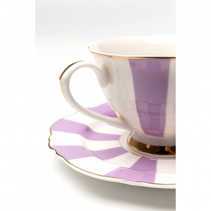 Coffee Cup Harlequin purple (6/set) Kare Design