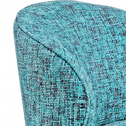 Draaifauteuil Ellie turquoise Kare Design