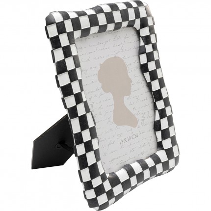 Picture Frame Checker black 18x24cm Kare Design