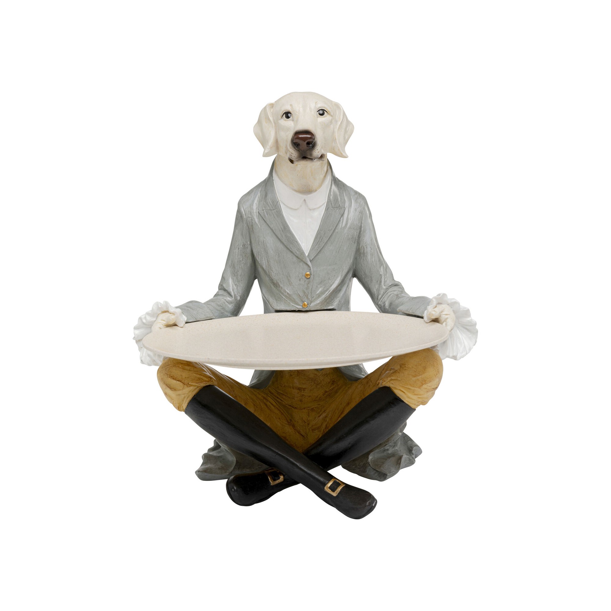 Figurine décorative Gentleman Dog Tray 29cm