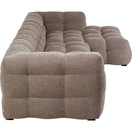 Corner Sofa Salamanca XL brown right Kare Design