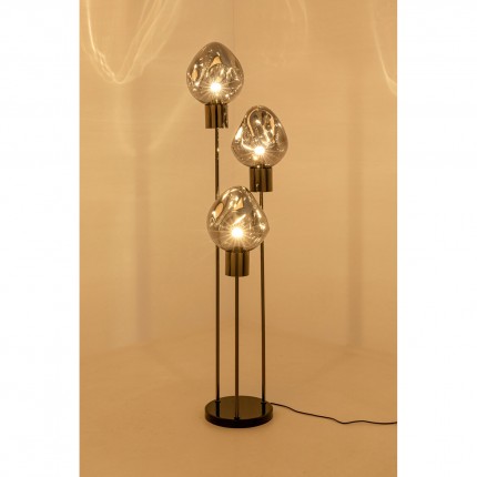 Vloerlamp Supernova zilver Kare Design