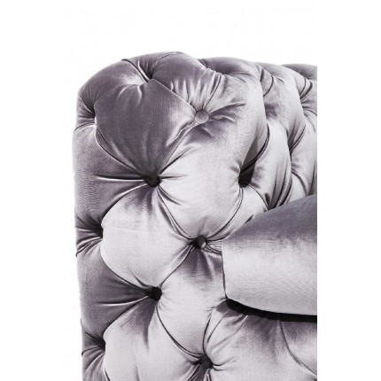 Sofa Desire 3-Seater velvet grey Kare Design