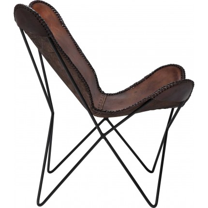 Fauteuil Butterfly Bruin Econo Kare Design