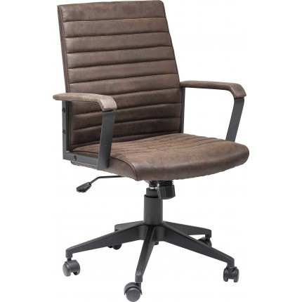 Swivel Office Chair Labora Brown Kare Design