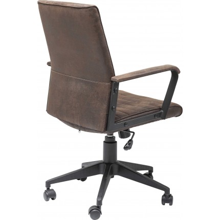 Swivel Office Chair Labora Brown Kare Design