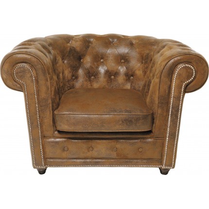 Fauteuil Vintage Rivet Oxford Kare Design