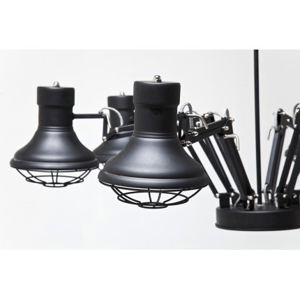 Hanglamp Spider Multi 6-lite Kare Design