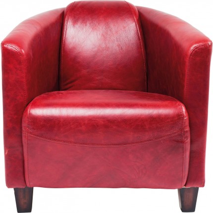 Armchair Cigar Lounge red Kare Design