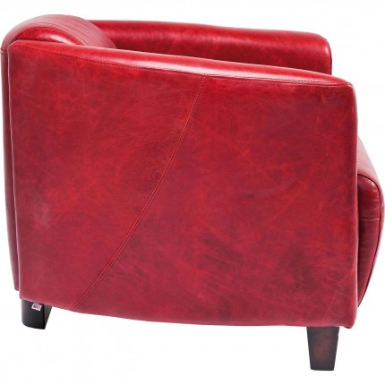 Armchair Cigar Lounge red Kare Design