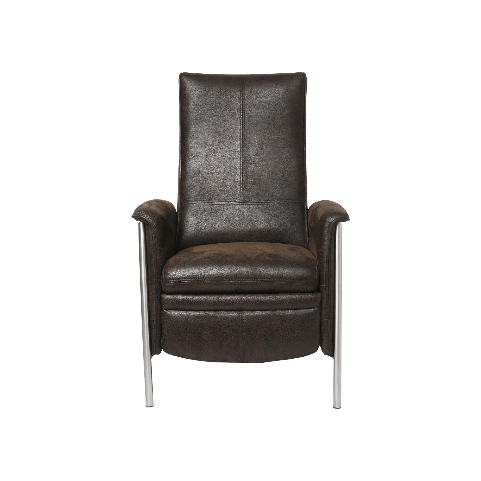 Fauteuil Relax Lazy marron Kare Design 