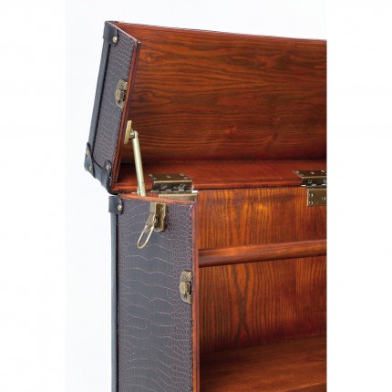 Bar suitcase Globetrotter croco 153cm Kare Design