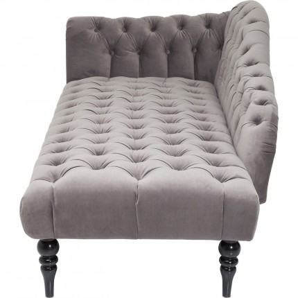 Recamiere Desire velvet grey Kare Design