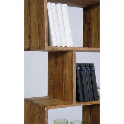 Bookshelf Authentico Zig Zag 150x60cm Kare Design