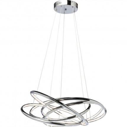 Hanglamp Saturn LED chroom Kare Design