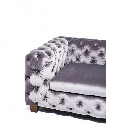 Sofa Desire 3-Seater velvet grey Kare Design