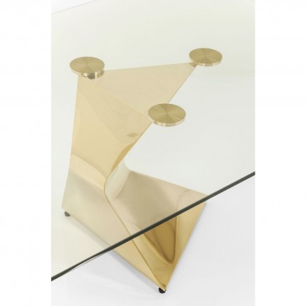 Console Gloria 140x45cm gold Kare Design