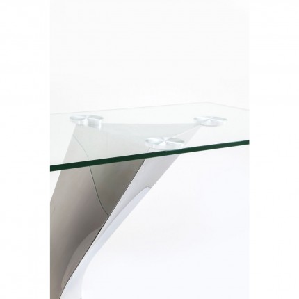 Console Gloria 140x45cm chromium Kare Design