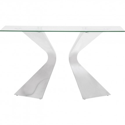 Console Gloria 140x45cm chromium Kare Design