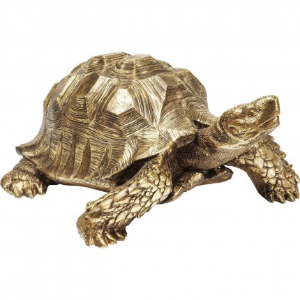 Decoratie Turtle Gouden XL Kare Design