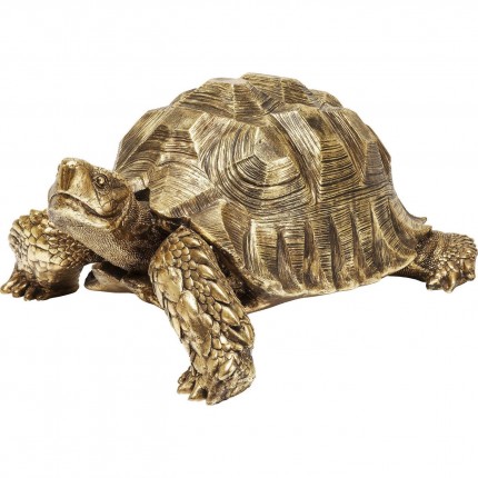 Decoratie Turtle Gouden XL Kare Design