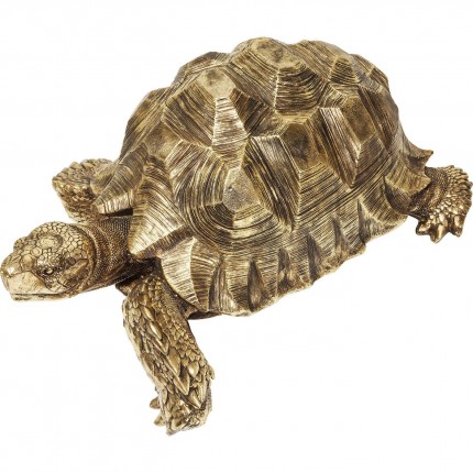 Decoratie Turtle Gouden XL Kare Design