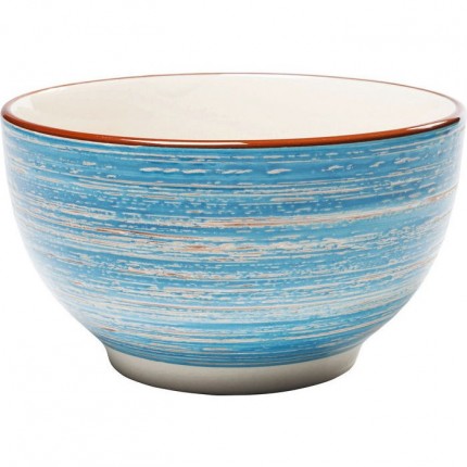 Bowl Swirl Ø14cm blue (4/set) Kare Design