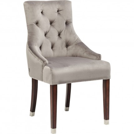 Chair Prince Velvet Grey Kare Design