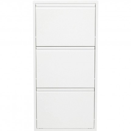 Shoe Container Caruso white 3 drawers Kare Design