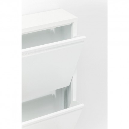 Shoe Container Caruso white 3 drawers Kare Design